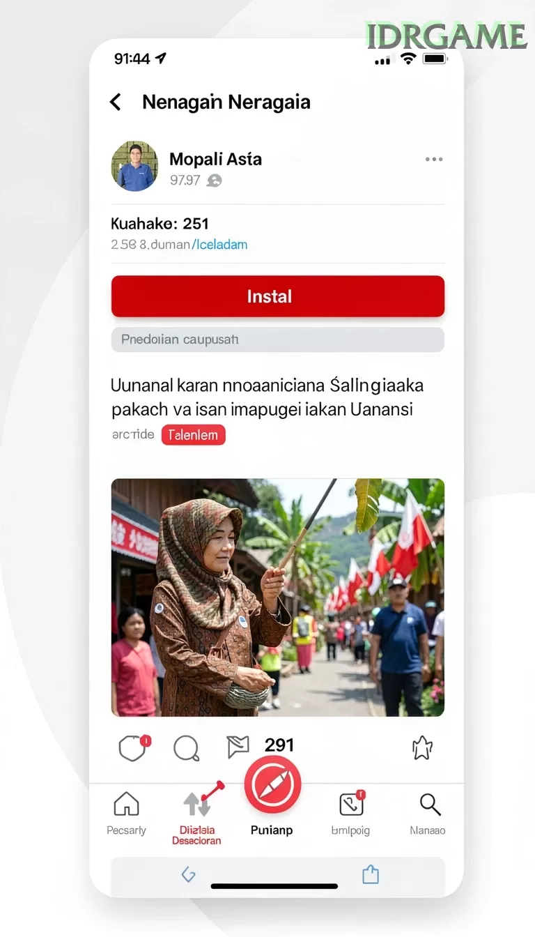 Cuplikan layar WDBOS — pengaturan akun