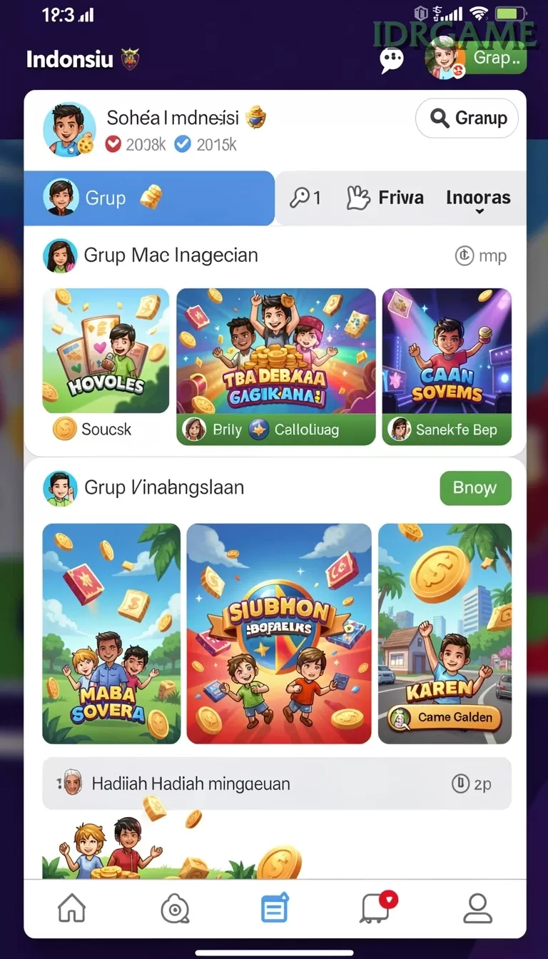 Cuplikan layar API88 — aktivitas